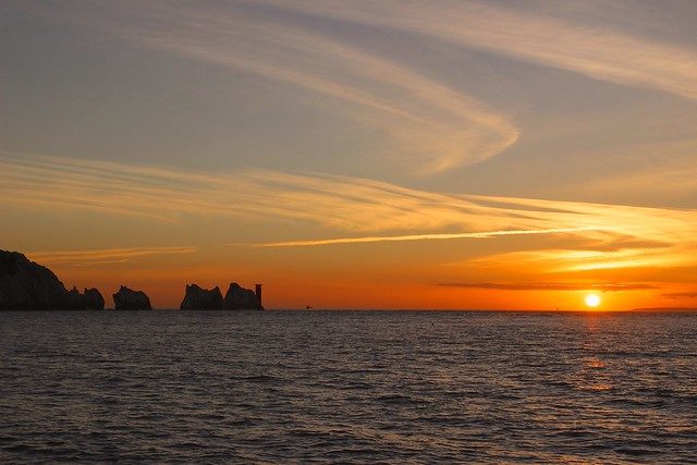 Sunset at Sea