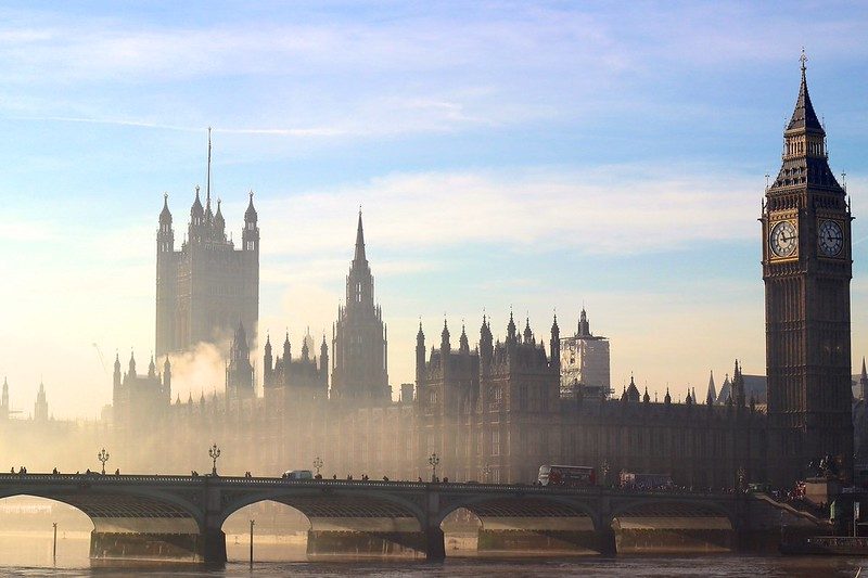 Last but by no means least, Mysterious Mist, The Houses of Parliament.