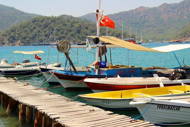 Colourful Fishing Boats