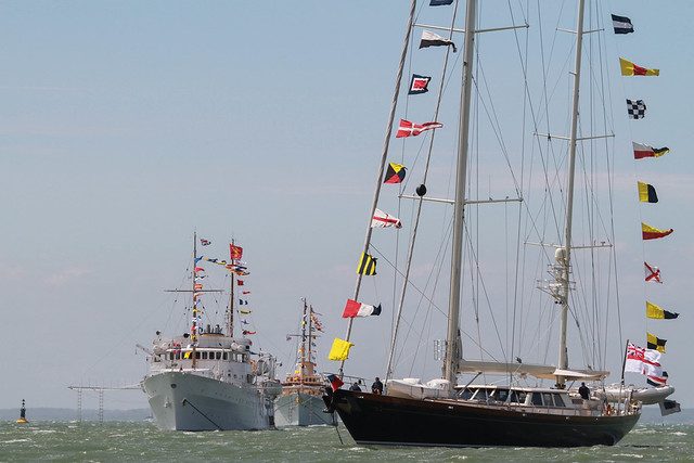 Super Yachts Standing Proud