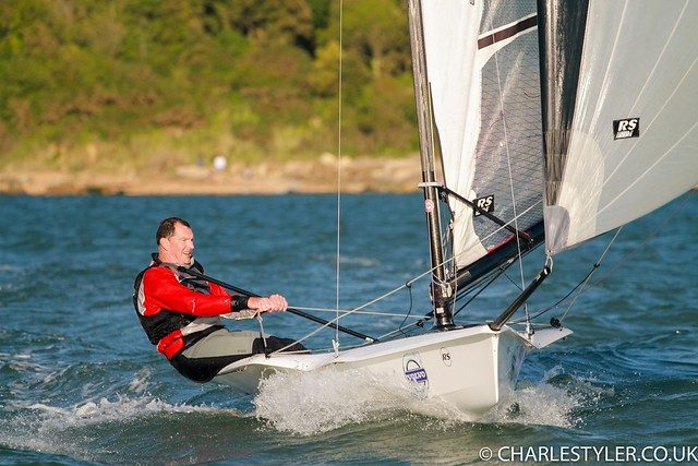 A Determined RS 100 Sailor
